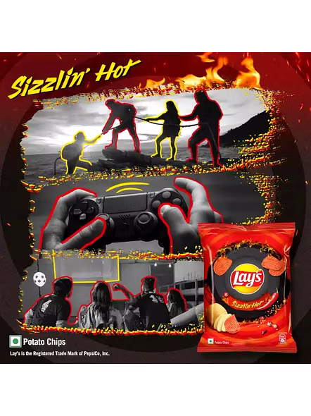 Lays Sizzlin Hot (48 G)-3