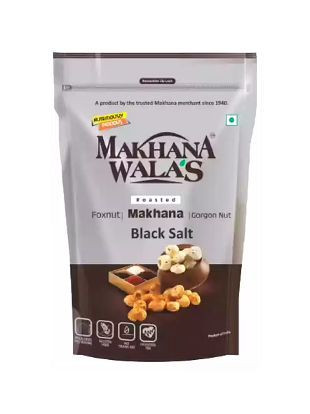 Makhana Wala Black Salt Roasted Makhana (70 G)-1237