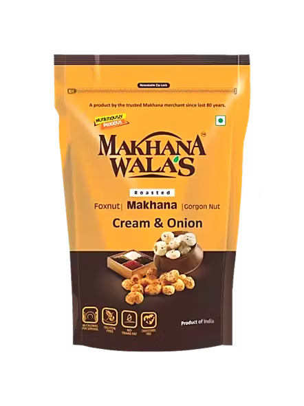 Makhana Wala Cream Onion Roasted Makhana (70 G)-1239