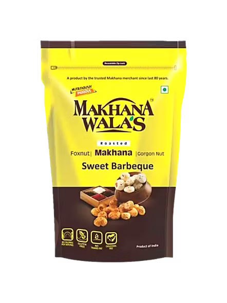 Makhana Wala Sweet Barbeque Roasted Makhana (70 G)-1245