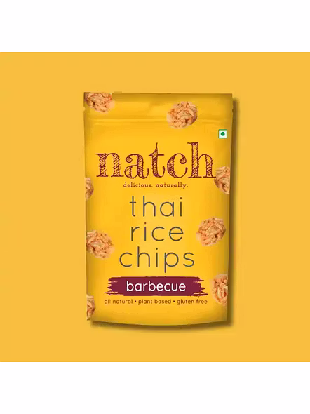 Natch Rice Chips Barbecue (95 G)-1310