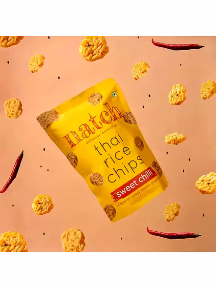 Natch Rice Chips Sweet Chilli (100 G)-2