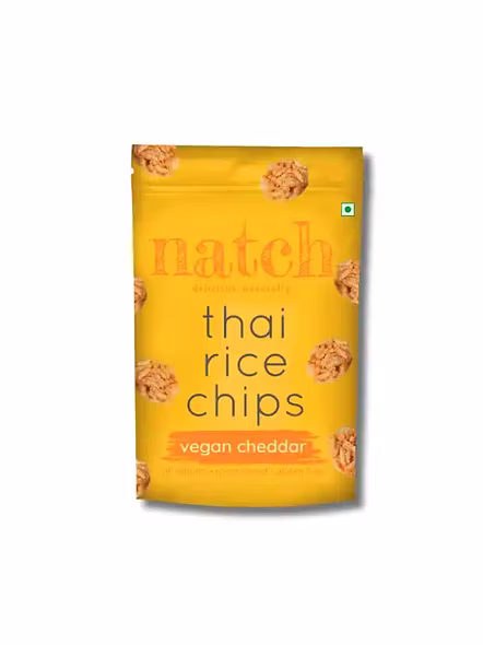 Natch Rice Chips Vegan Cheddar (95 G)-1313