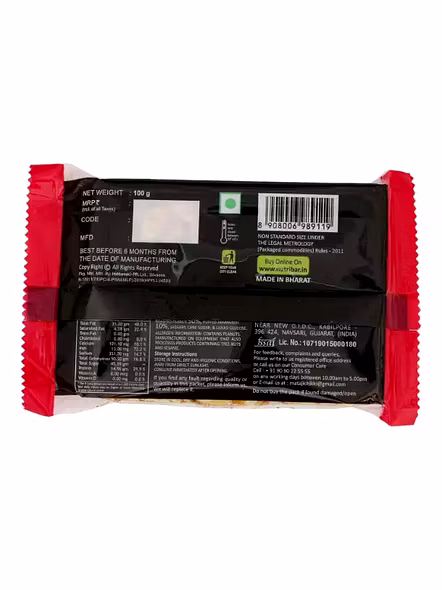 Nutritius Chikki Rajgira Peanut (26 G)-3