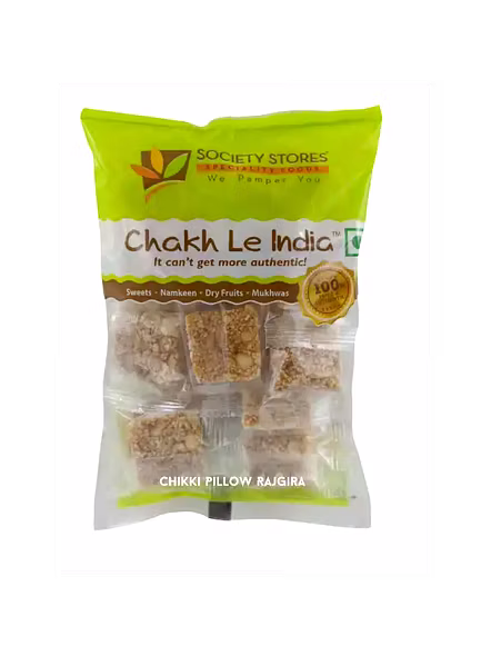 Rajgira Pillow Chikki (200 G)-1352