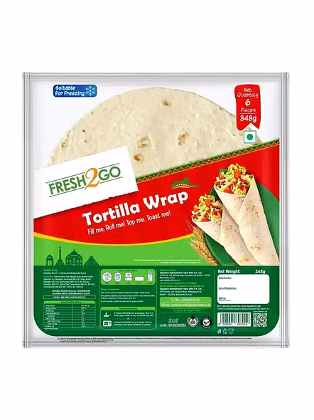 Fresh 2 Go Tortila Wrap Multigrain (348 G)-1368