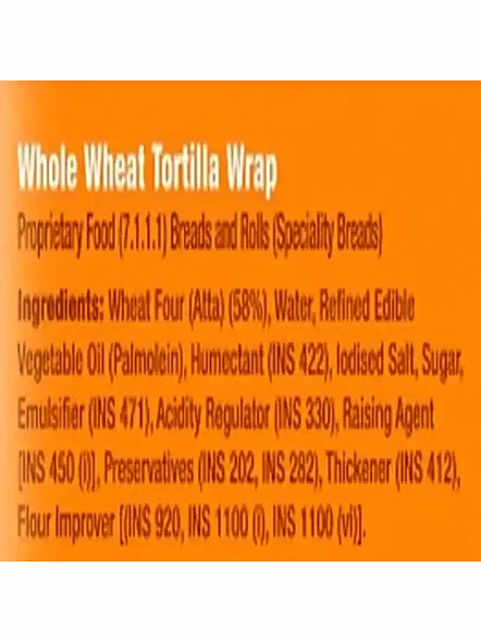 Fresh 2 Go Tortila Wrap Whole Wheat (1 Nos)-2