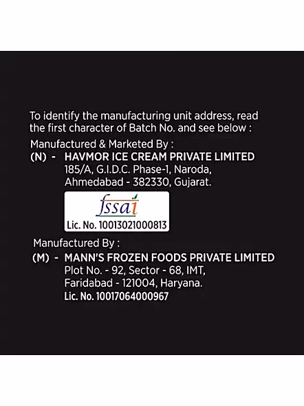 Havmor Ice Cream Sugar Free Vanilla Tub (500 G)-3