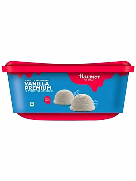 Havmor Ice Cream Vanilla (1 Lt)-1376