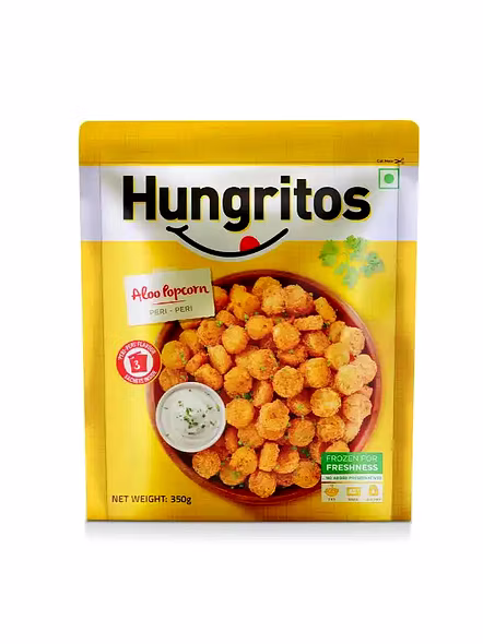 Hungritos Aloo Popcorn Frozen (350 G)-1377