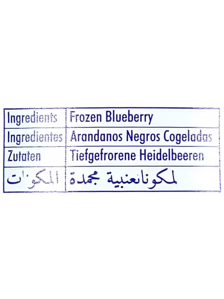 Just Berries California Blueberry Frozen (250 G)-1