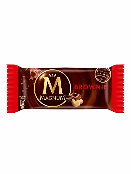 Kwality Walls Magnum Brownie Ice Cream Sticks (70 G)-1