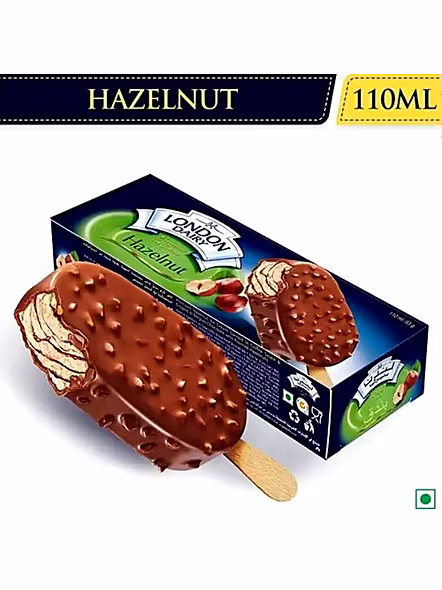 London Dairy Ice Cream Hezelnut Sticks (110 Ml)-1399