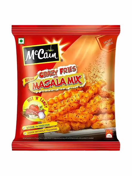 Mc Cain Crazy Fries Hot Tangy (400 G)-1407