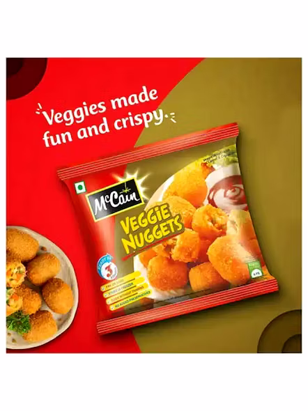 Mc Cain Tandoori Veg Nuggets (325 G)-1