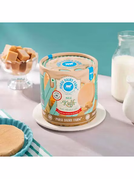 Parsi Dairy Farm Malai Kulfi (300 G)-1427
