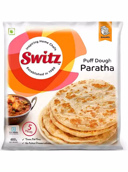 Switz Puff Paratha (400 G)-1428