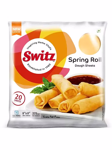 Switz Spring Roll Square 8 X 8 (275 G)-1432