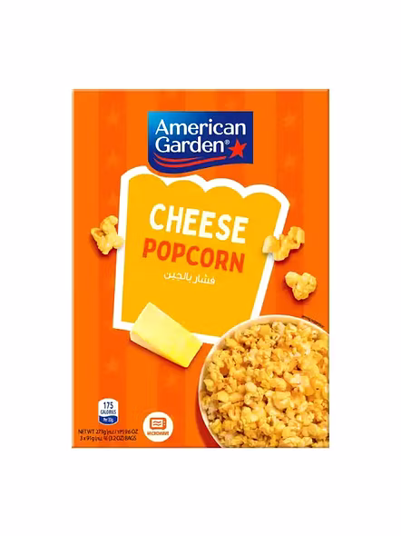 American Garden Popcorn Cheese Microwave (297 G)-1450