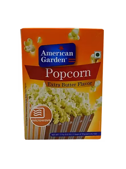 American Garden Popcorn Extra Butter Microwave (297 G)-1451