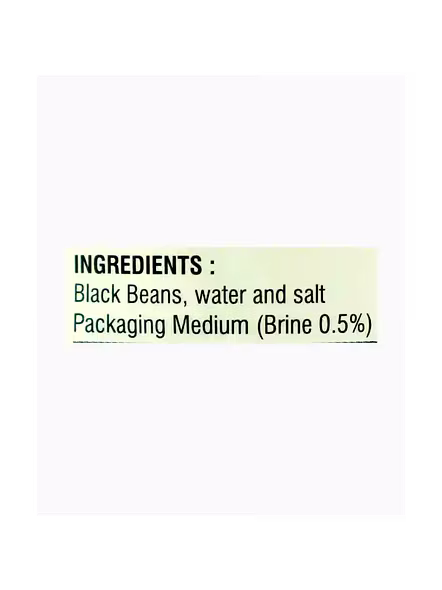 Austin Black Beans Tin (400 G)-2