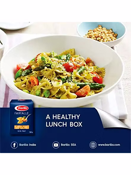 Barilla Pasta Farfalle (500 G)-2