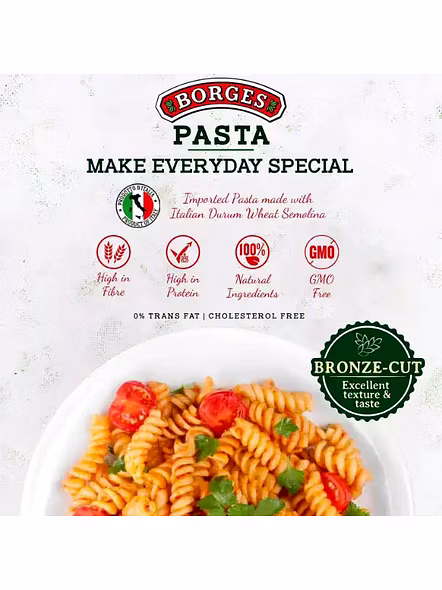Borges Pasta Fusilli Pasta (500 G)-2