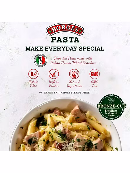 Borges Pasta Penne Rigate (500 G)-2