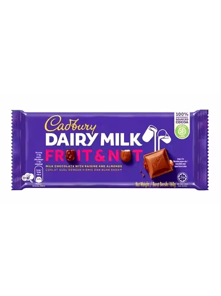 Cadbury Dairy Milk Fruit N Nuts (160 G)-1491