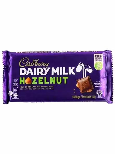 Cadbury Dairy Milk Hazulnut (160 G)-2