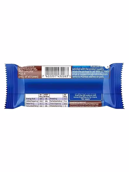 Cadbury Oreo Chocolate Cream Biscuits (44 G)-3