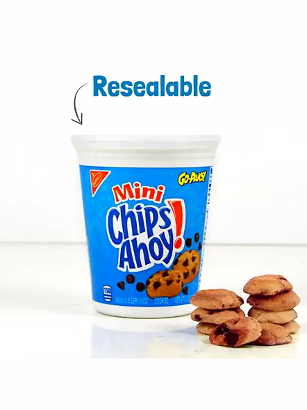 Chips Ahoy Cookies Mini Cup (99 G)-1