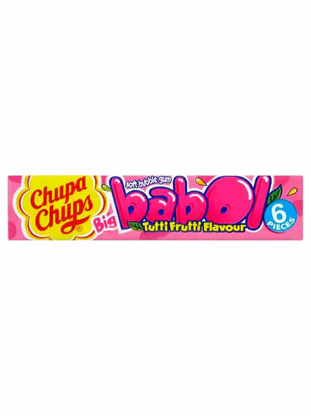 Chupa Chups 6 Pic Gum 6Pic Tutti Frutti (6 Pcs)-1511