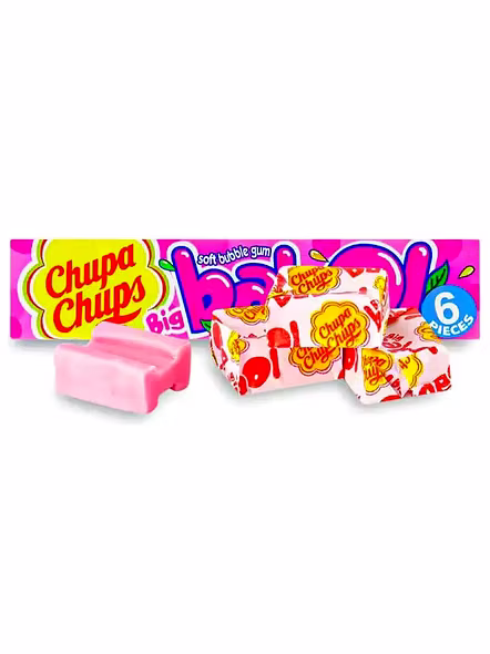 Chupa Chups 6 Pic Gum 6Pic Tutti Frutti (6 Pcs)-1