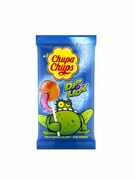 Chupa Chups Dip Lick Lolipop (1 Pac)-1512