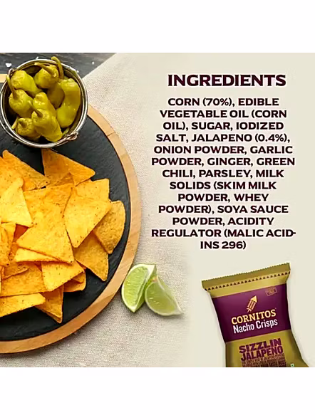Cornitos Nacho Jalapeno Sizzlin (150 G)-1