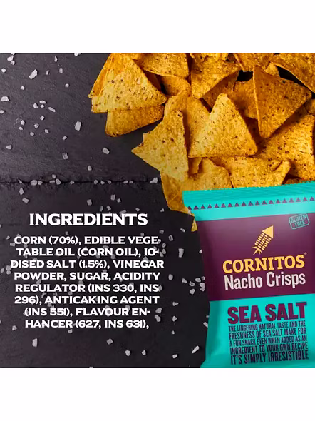 Cornitos Nacho Sea Salt (150 G)-2