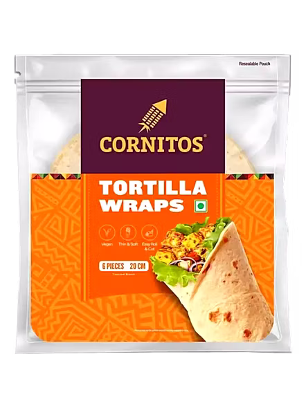 Cornitos Tortilla Wrap Whole Wheat (6 Pcs)-1546
