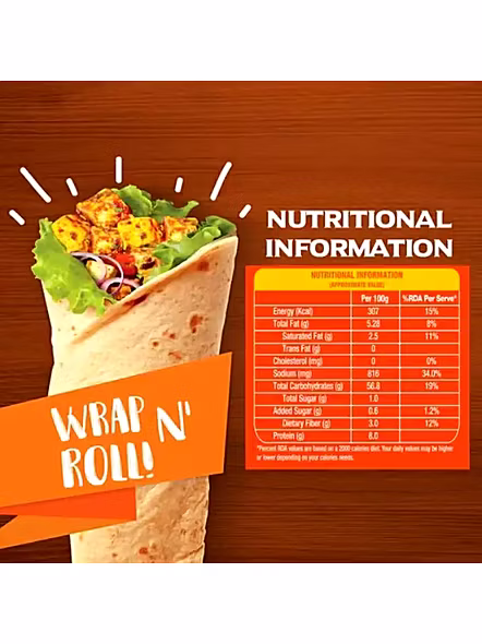 Cornitos Tortilla Wrap Whole Wheat (6 Pcs)-2