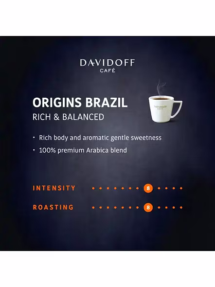 Davidoff Coffee Brazil Rich&amp;Balanced (100 G)-2