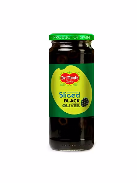 Del Monte Black Olives Slice (450 G)-1552