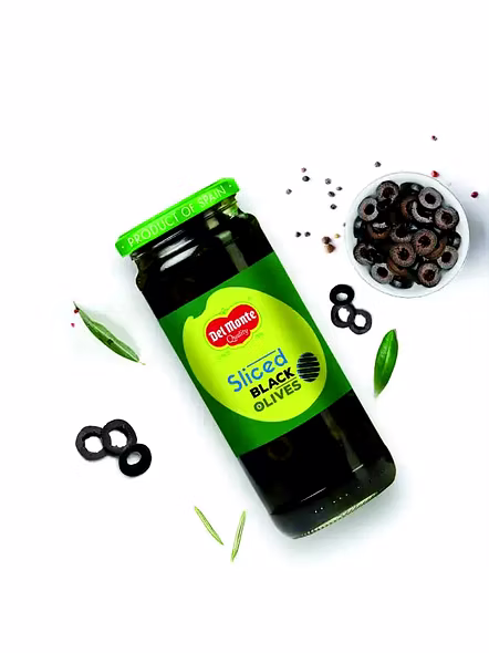 Del Monte Black Olives Slice (450 G)-1