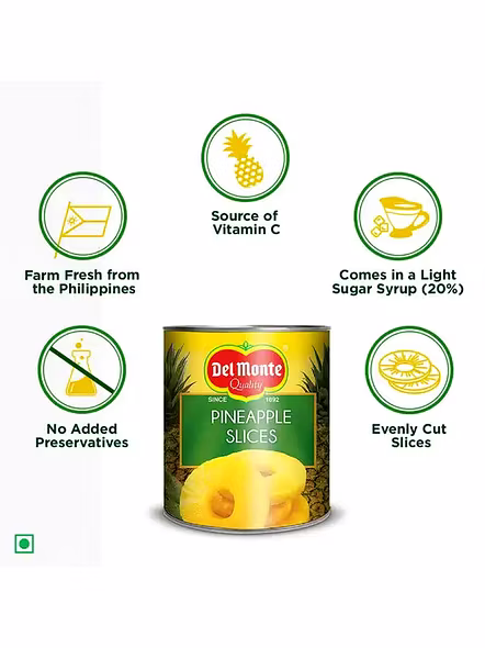 Del Monte Pineapple Slices (265 G)-2
