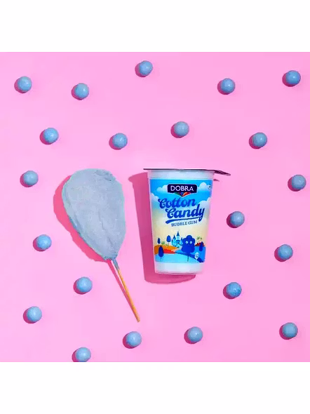 Dobra Cotton Candy Bubble Gum (13.5 G)-1560