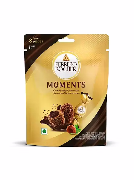 Ferrero Moments Chocolate Pouch (8 Pcs)-1576