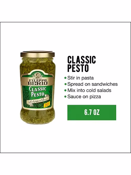 Filippo Berio Pesto Classic Green (190 G)-1