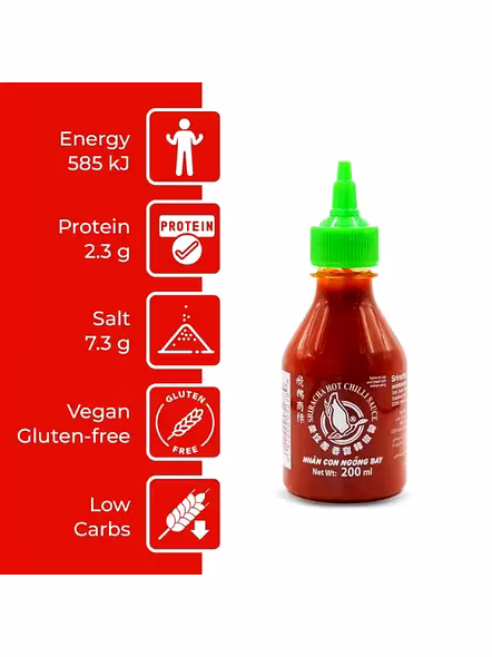 Flying Goose Hot Sriracha Chilli Sauce (200 Ml)-1