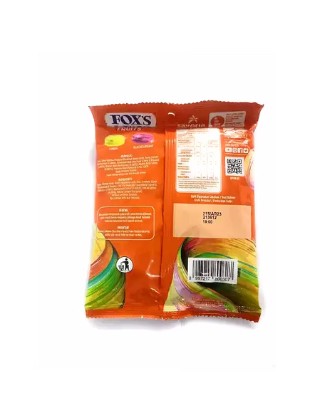 Foxs Candy Stick Lemon &amp; Blackcurrant (37 G)-1