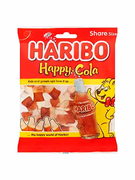 Haribo Happy Cola Gummies (140 G)-1612