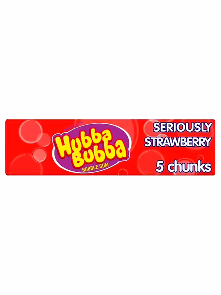 Hubba Bubba Gum Strawberry (35 G)-1